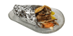28 Pita mit Hackfleisch gefüllt